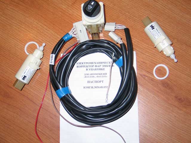 Электрокорректор фар для ВАЗ 2108-21099, 2113-2115